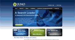 Desktop Screenshot of junosearch.com